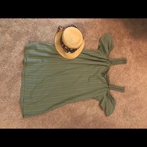 Aerie brand khaki beach cover up or dress